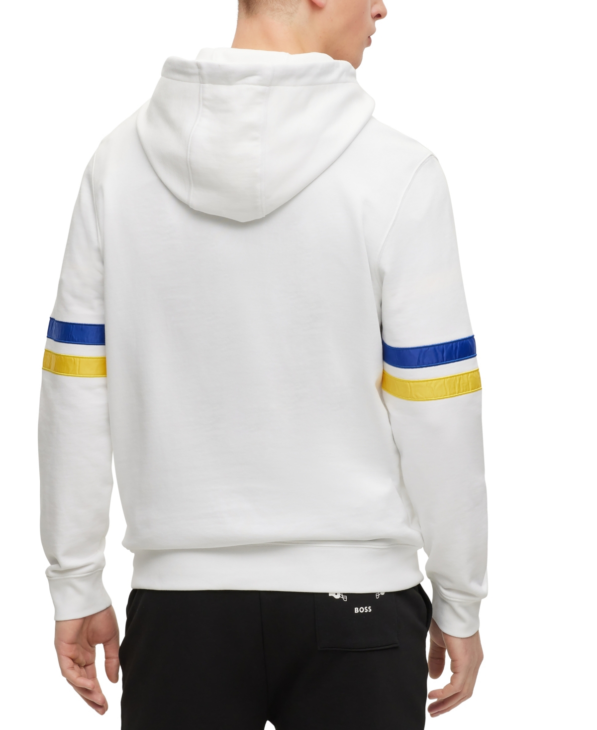 Boss by Hugo Boss Boss by Hugo Boss x Nfl Men's Hoodie Collection - Los Angeles Rams - White
