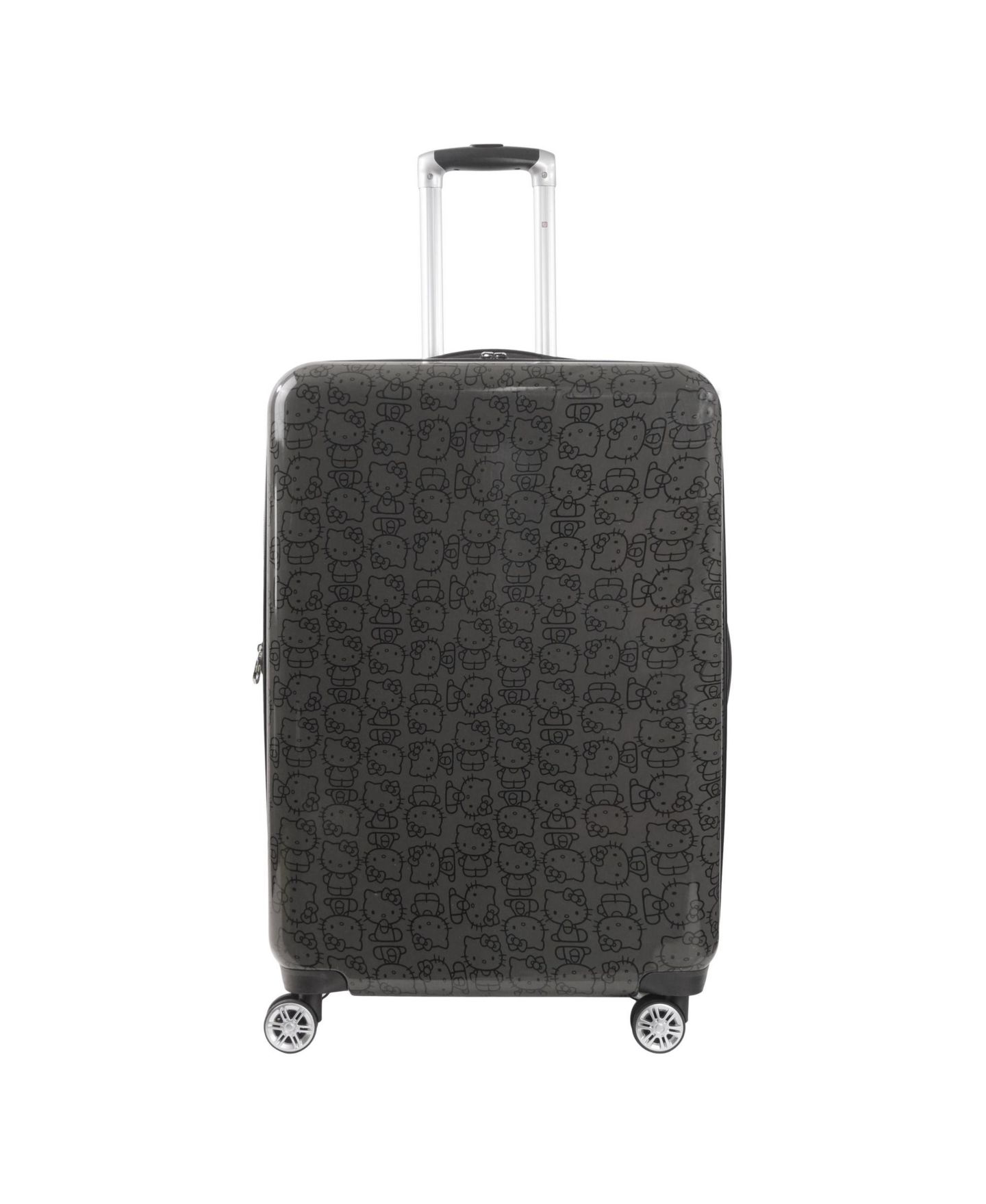 Чемодан FUL Hello Kitty Pose All Over Print 29" Hard-Sided Luggage, цвет: Чёрный — фото 3