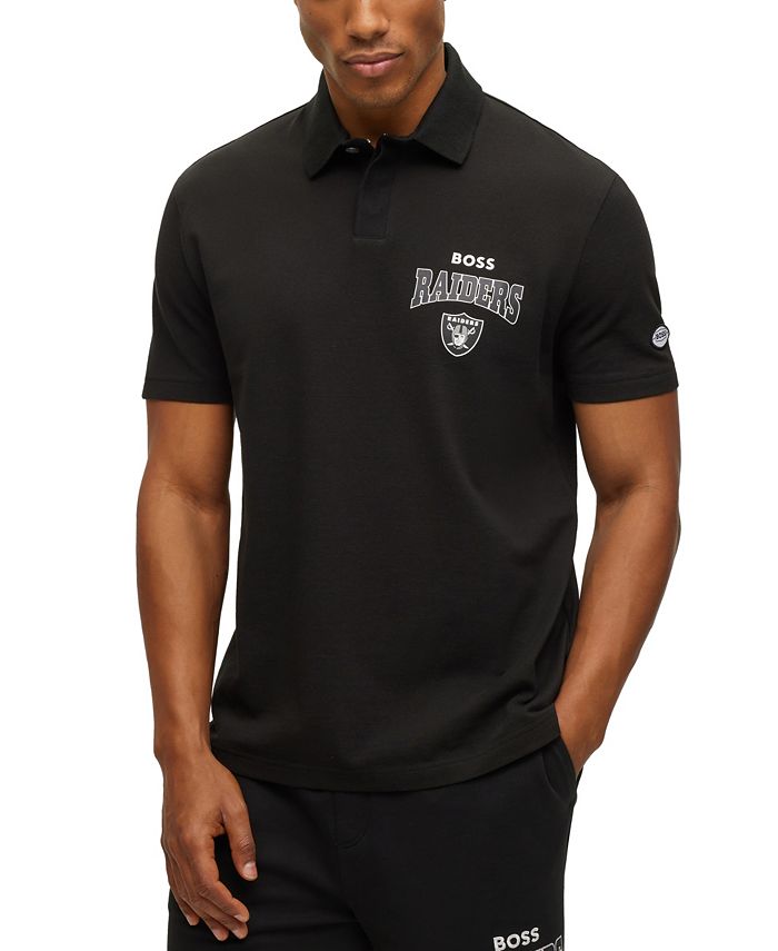 Hugo Boss BOSS by Hugo Boss x NFL Men's Las Vegas Raiders Polo Shirt