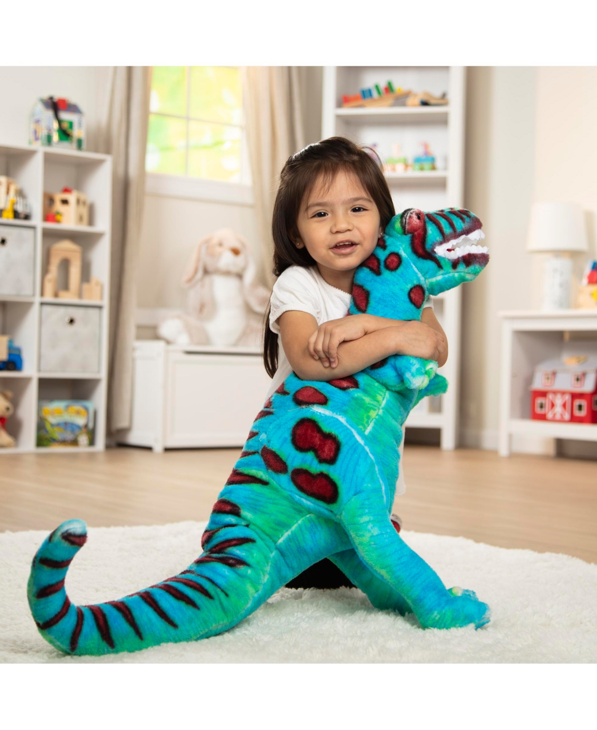 Melissa & Doug T-Rex Dinosaur - Lifelike Stuffed Animal (over 2 feet tall)