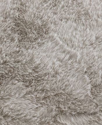 Vera wang faux fur throw on sale