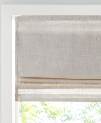 Linen Blend Light Filtering Cordless Roman Shade