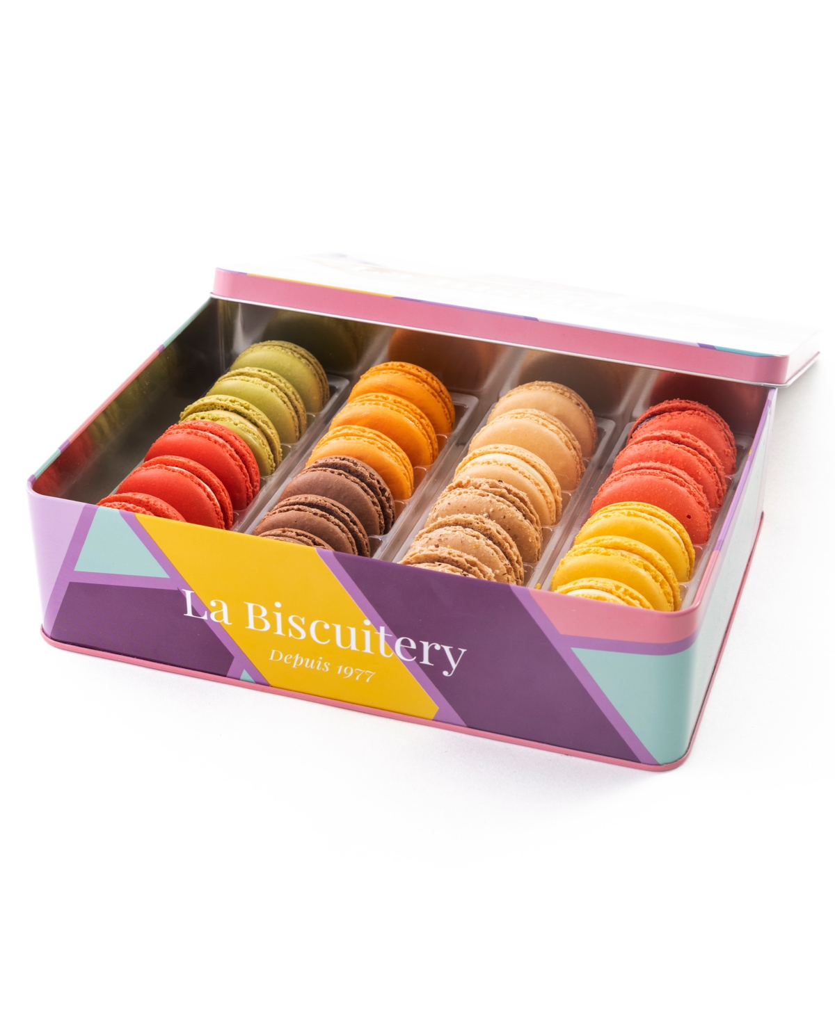La Biscuitery The Signature Box Of 24 Macarons In No Color
