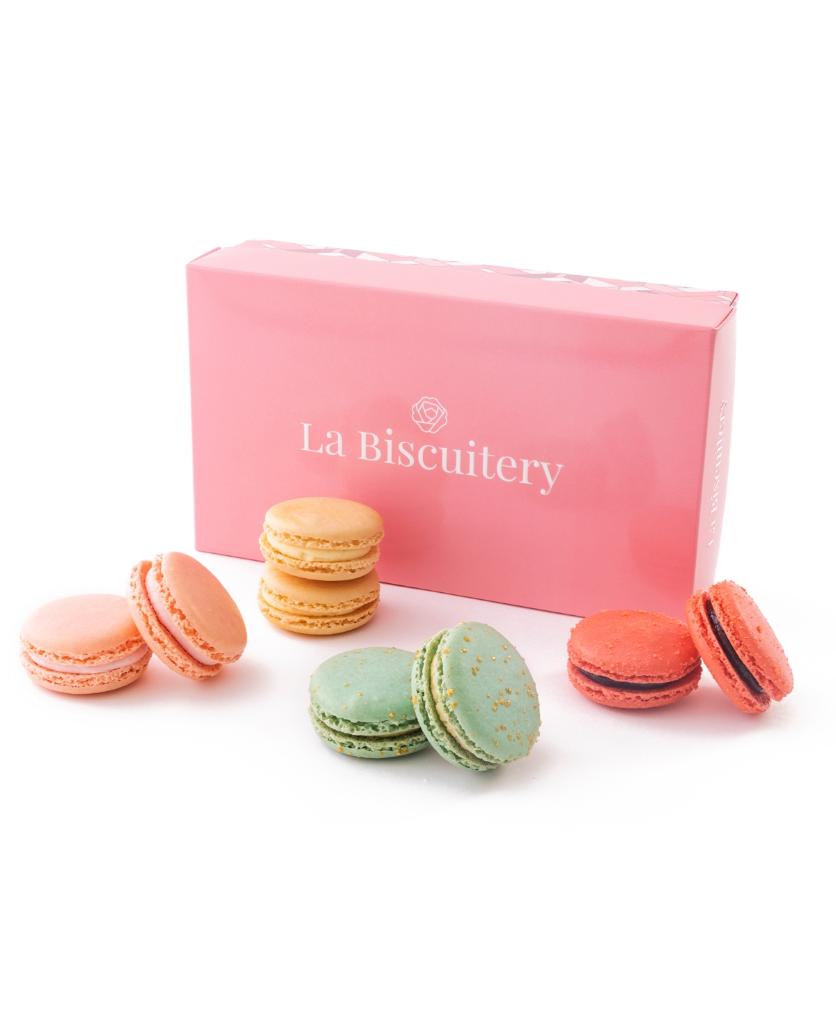 La Biscuitery La Vie En Rose Box Of 12 Macarons In No Color