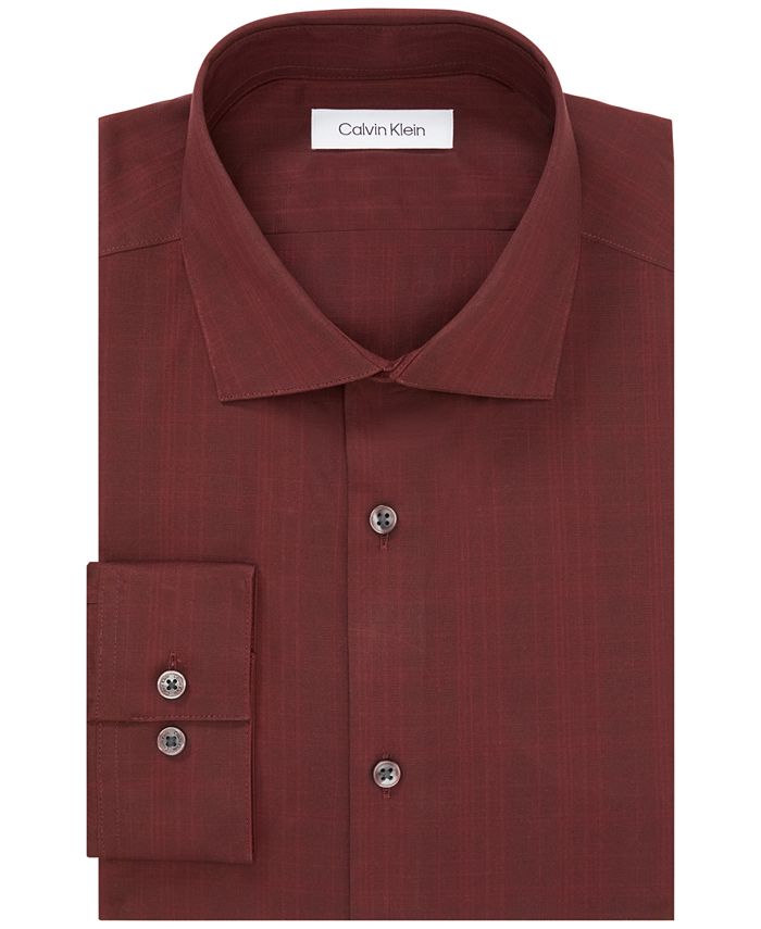 Calvin klein sales dress shirts macy's