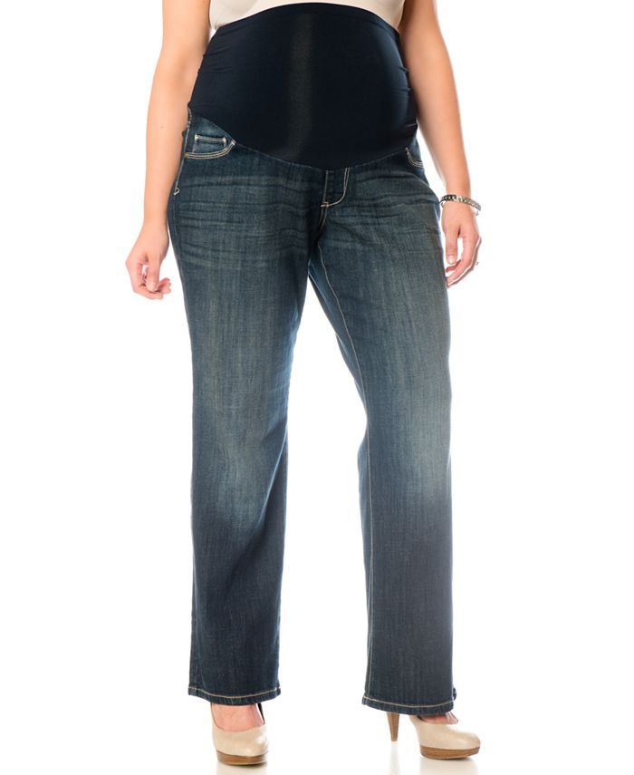 Motherhood Maternity Plus Size Bootcut Jeans - Macy's