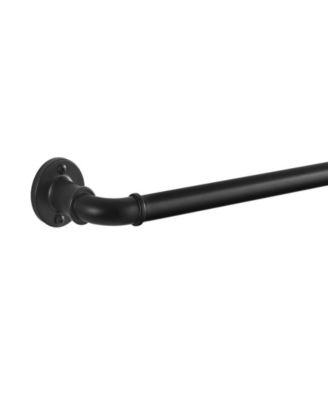 Somerton Industrial Pipe Blackout Wrap 0.75 Curtain Rod Collection