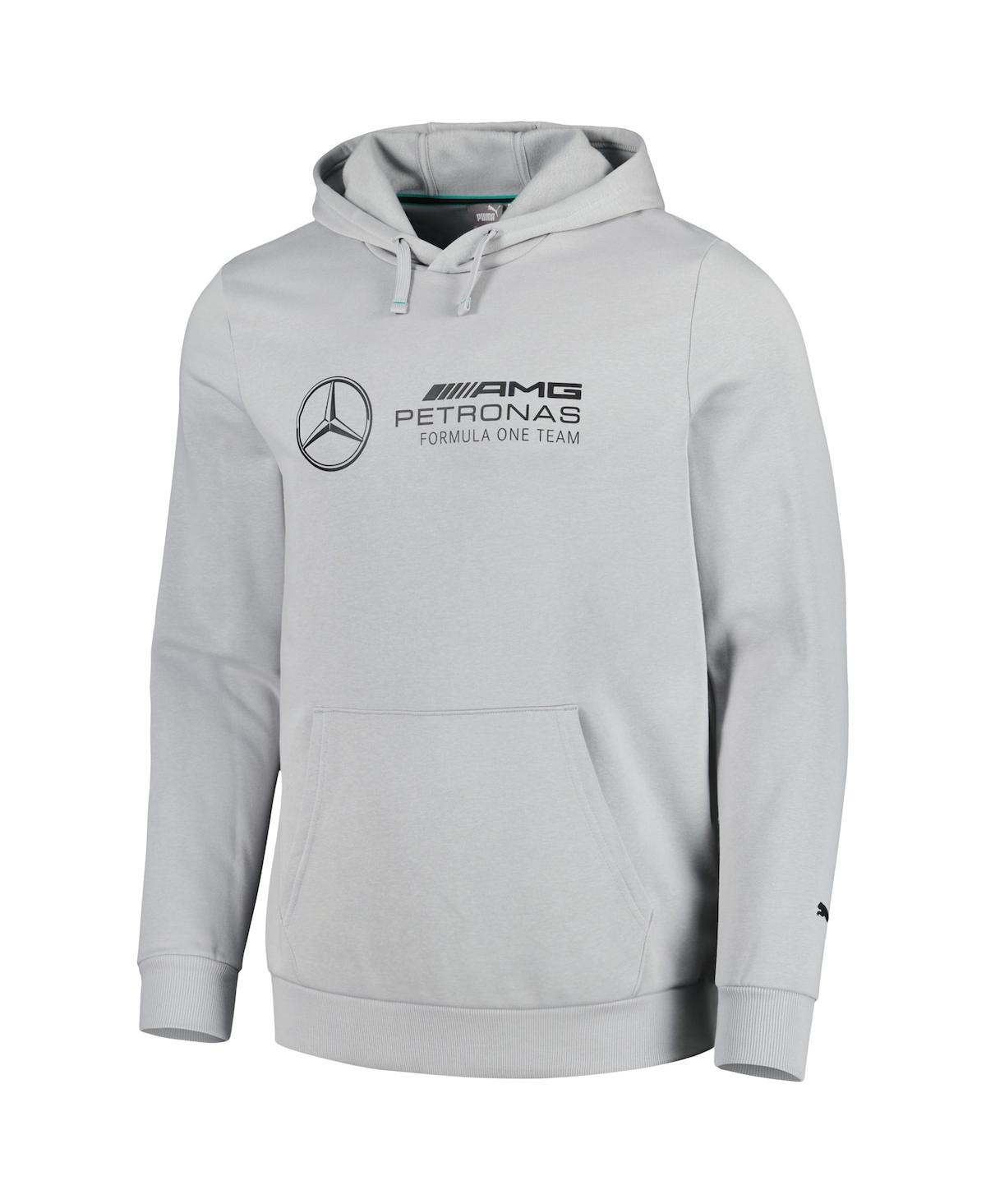 Mercedes AMG Petronas F1 2024 Team sweater voor heren, 1/4 rits, Zwart, L