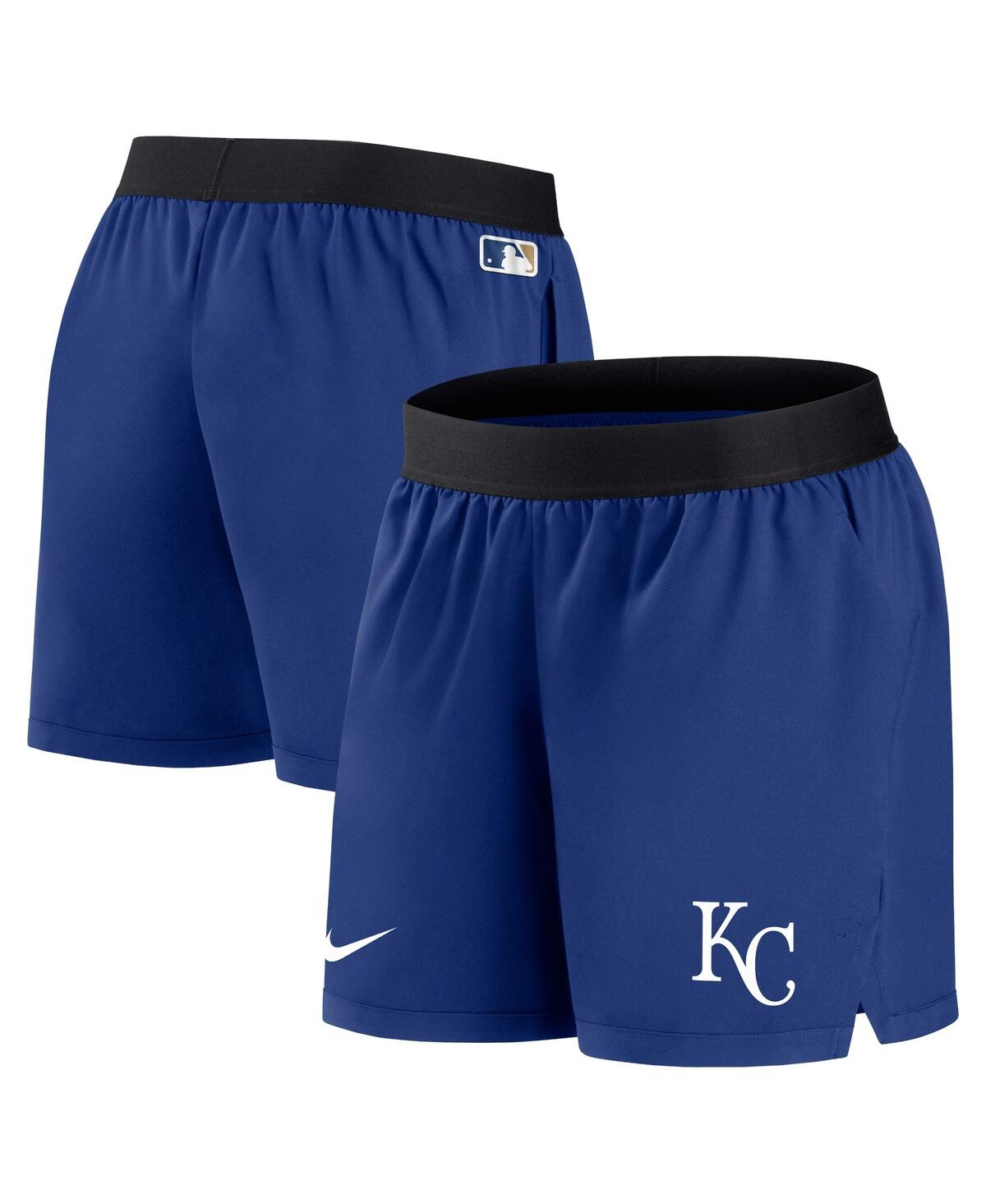 Nike Women's  Royal Kansas City Royals Authentic Collection Flex Vent Max Performance Shorts In Royal