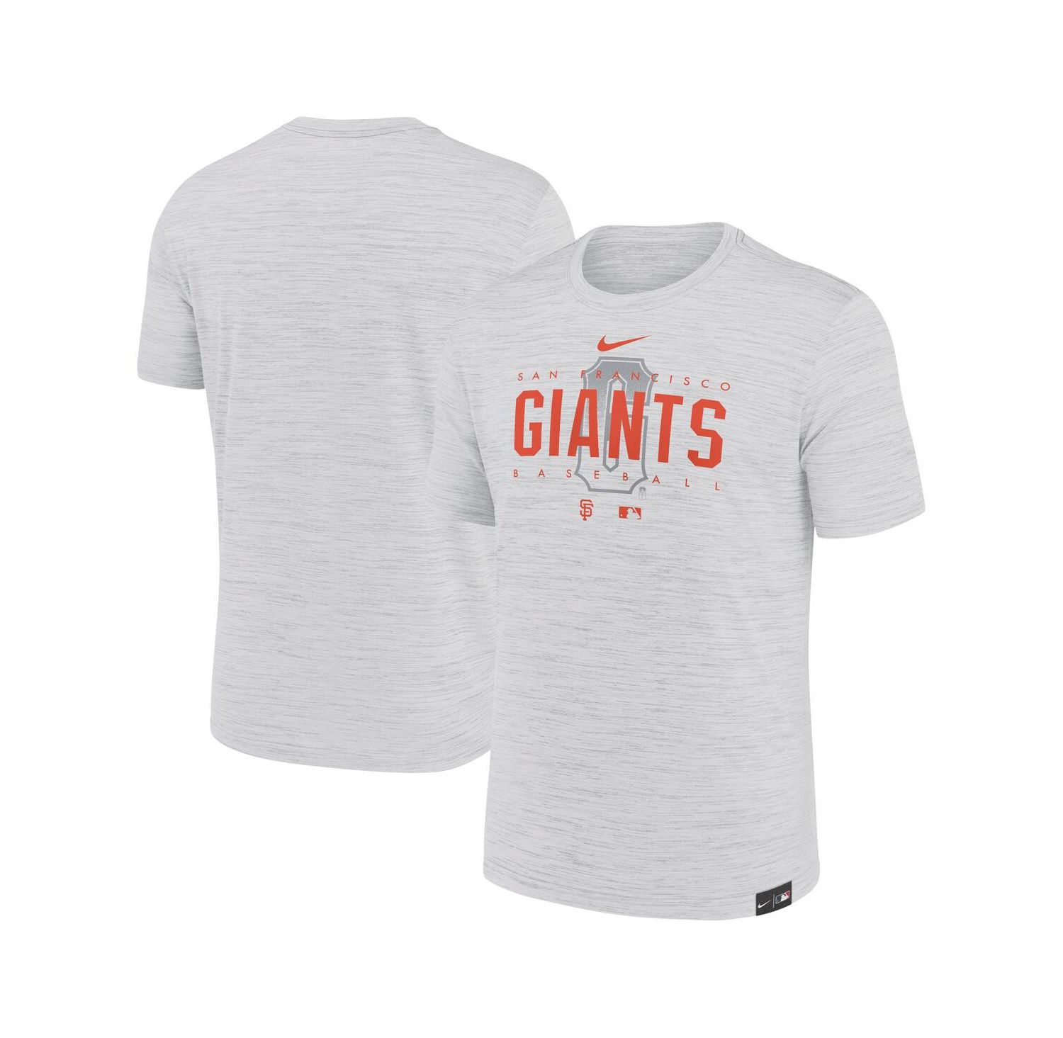 Men's Gray San Francisco Giants City Connect Velocity Practice Performance T-shirt