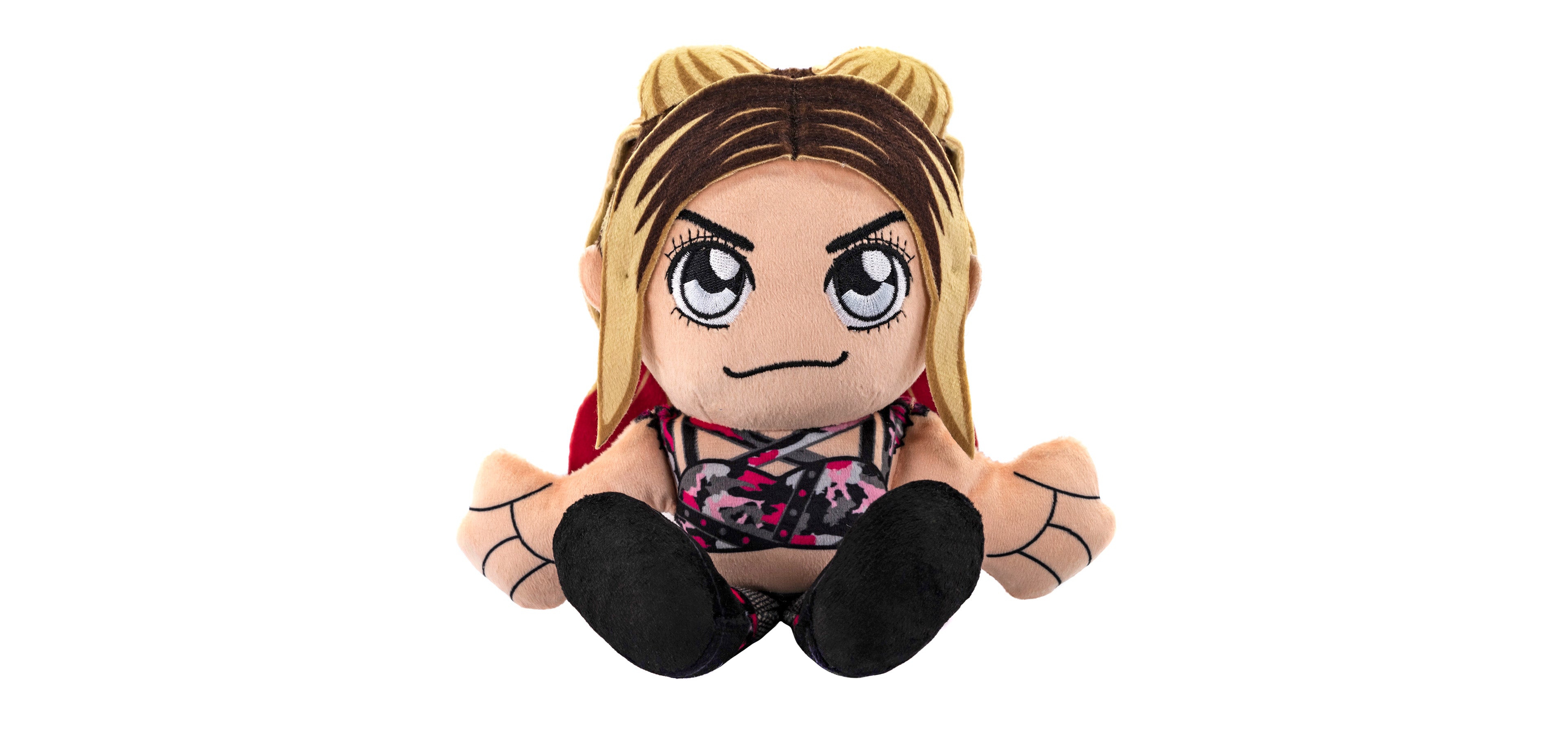 Bleacher Creatures Wwe Alexa Bliss 8" Kuricha Sitting Plush - Soft Chibi Inspired Toy