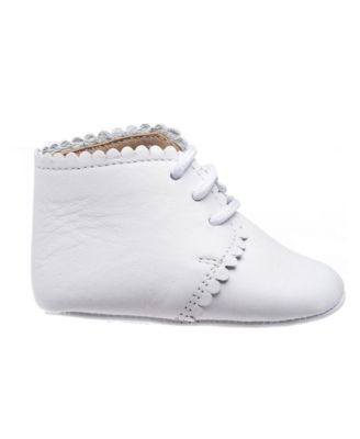 Infant Boy Baby Scalloped Bootie