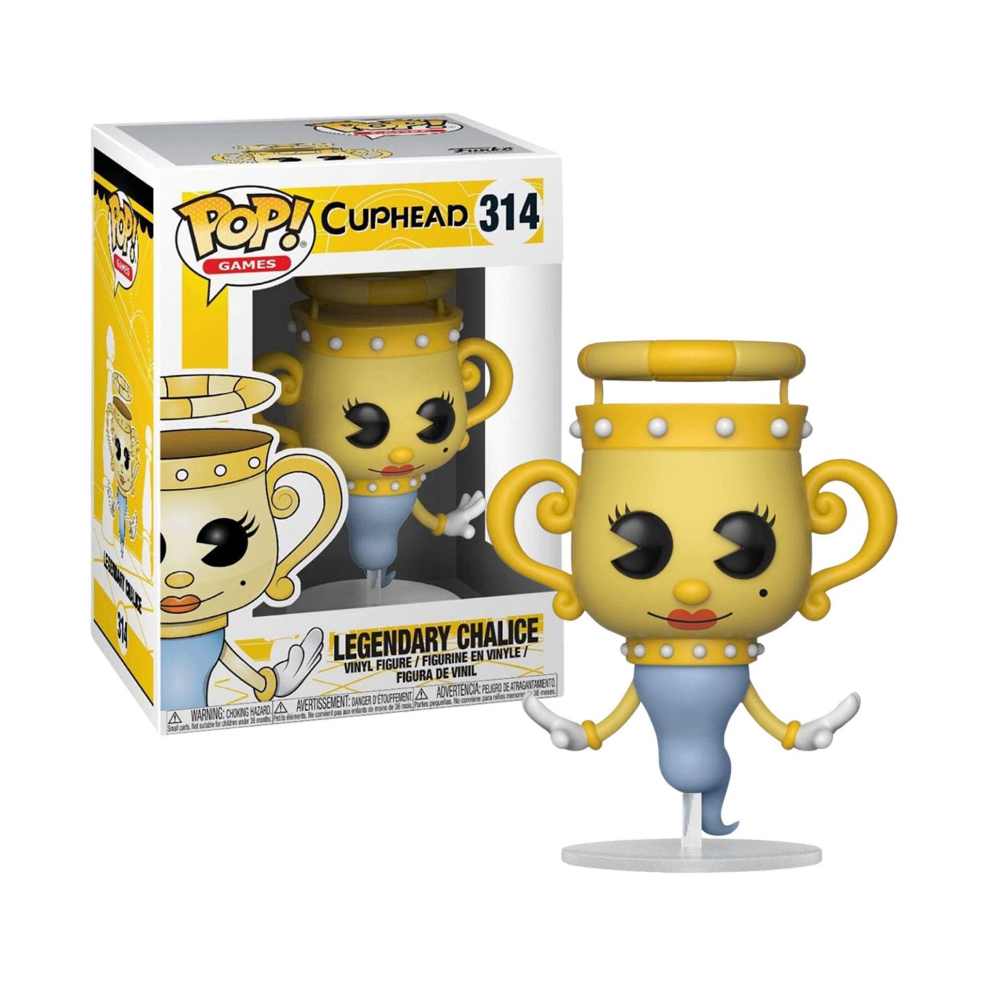 Детская фигурка Funko Cuphead POP Vinyl Figure: Legendary Chalice — фото 1