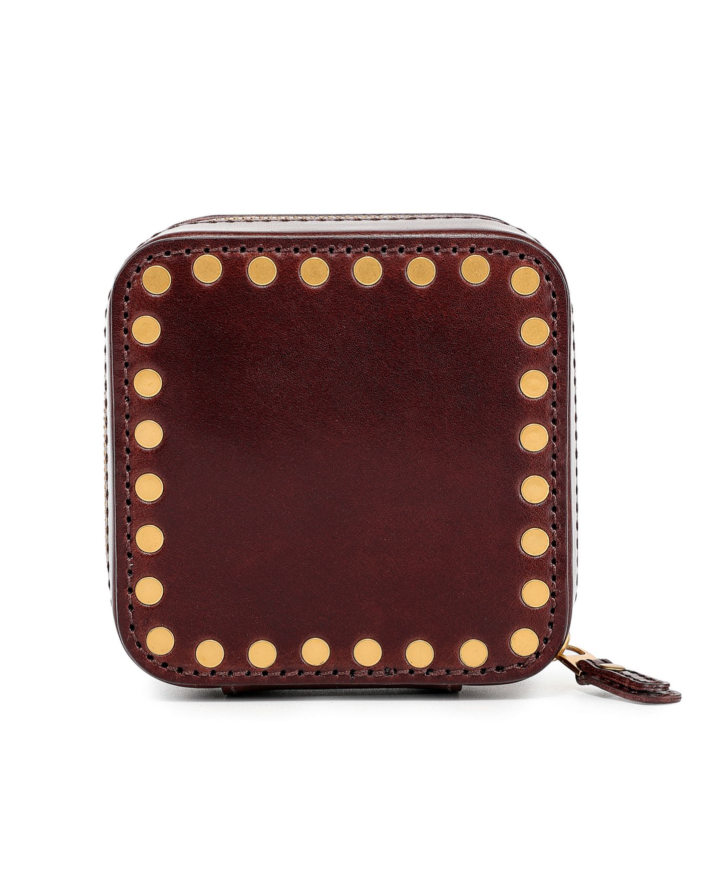 Женская сумка OLD TREND Leather Jewelry Box - Square, цвет: Коричневый — фото 1