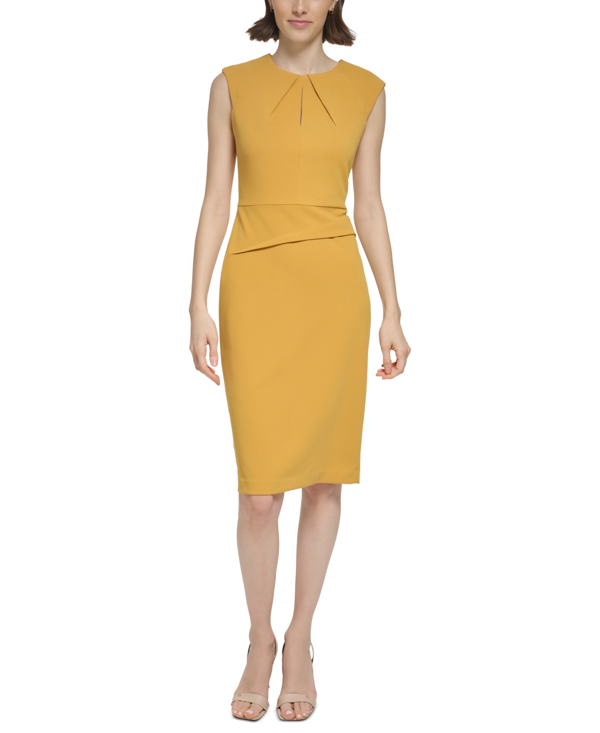 Calvin klein top keyhole dress