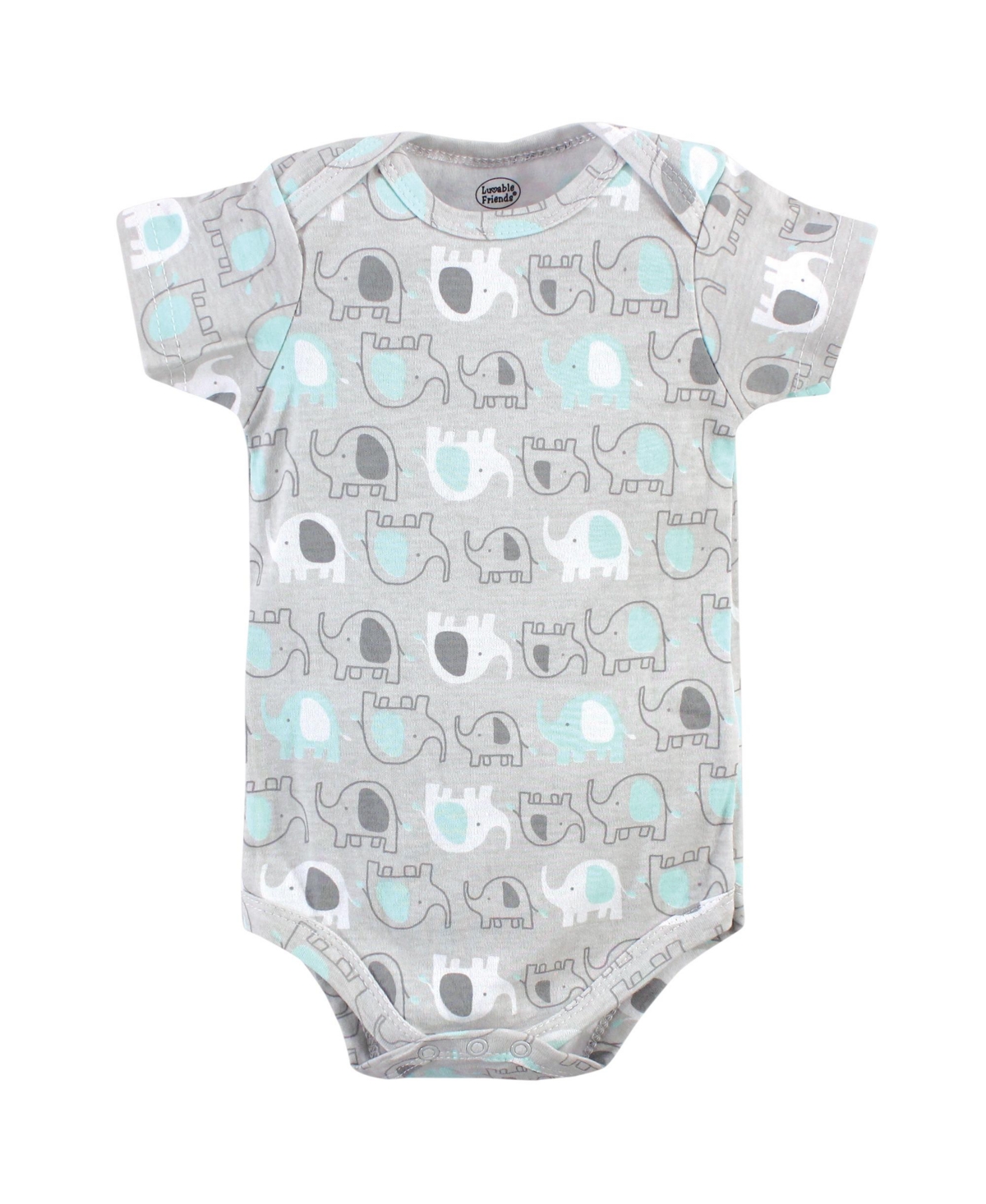Luvable Friends 5Pk of Soft All-in-One Bodysuits