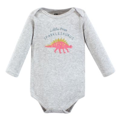 Cotton Long-Sleeve Bodysuits 5-Pack