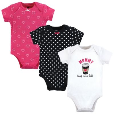 Essential Three-Piece Set of Cotton Bodysuits