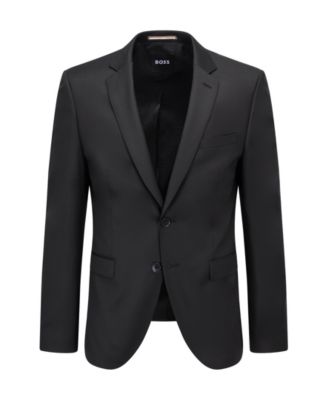 Men's Virgin-Wool Extra-Slim-Fit Suit Jacket