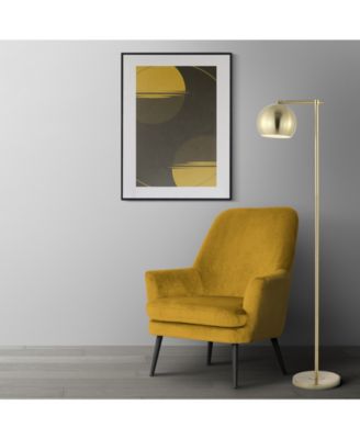 Eva 58.5" Modern Contemporary Iron LED Floor Lamp
