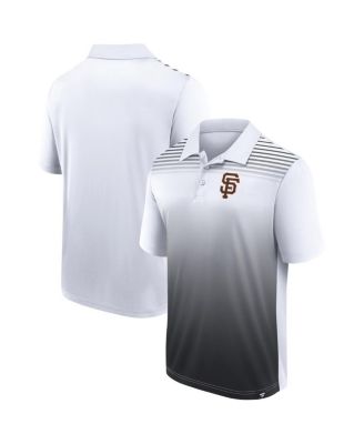 Men's White, Black San Francisco Giants Sandlot Game Polo Shirt