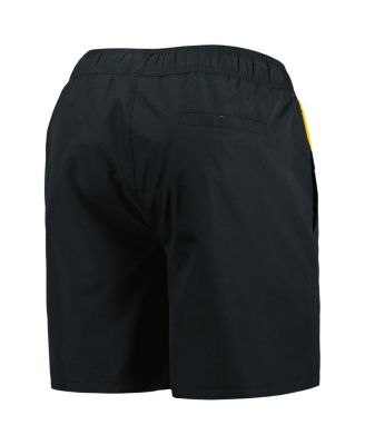 Men's Black Pittsburgh Penguins Freestyle Volley Swim Shorts