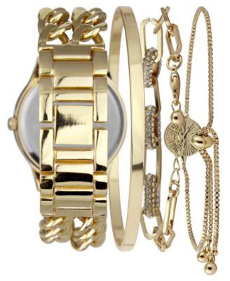 I.N.C. International Concepts Women's Bracelet Watch 36m Gift Set, Created for Macy's