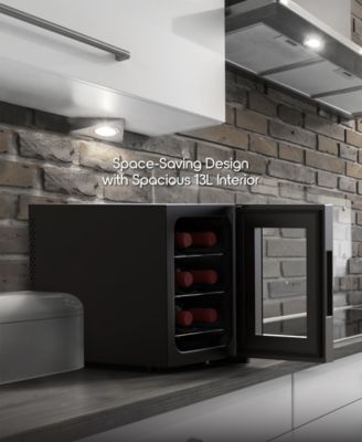 IonChill 6-Bottle Wine Cooler 13-Liter Mini Fridge