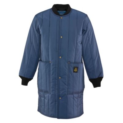 Big & Tall Cooler Wear Frock Liner - 10°F Comfort, Insulated, Water-Repellent, Knee-Length, Workwear for Freezer & Cold Environments