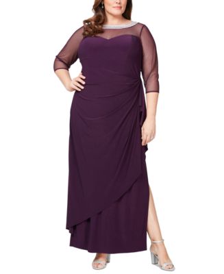 green emerald velvet dress Alex Evenings womens Plus-size Midi Length Fit and Flare Special Occasion  Dress, Buff, 16 Plus at Amazon Women's Clothing store