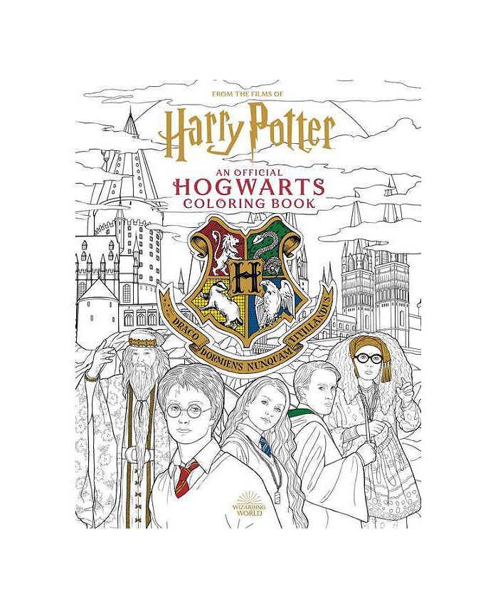 Barnes & Noble Harry Potter: An Official Hogwarts Coloring Book by