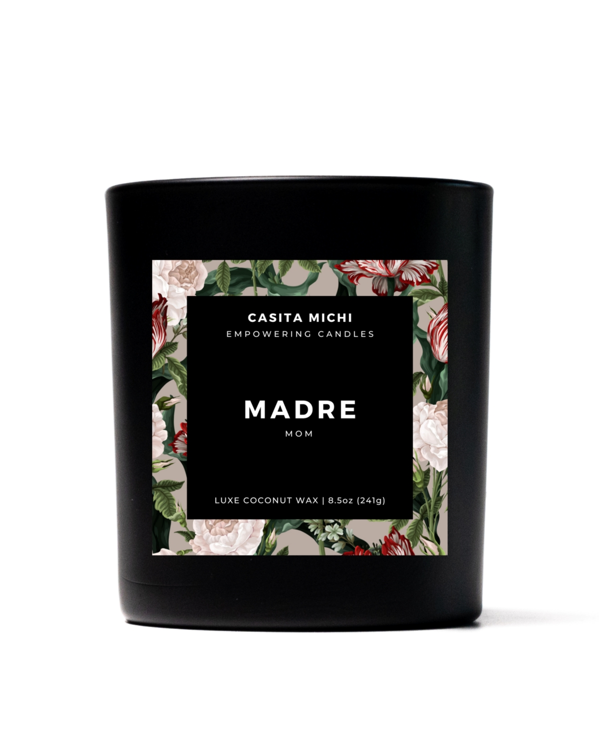 Madre Aka- Mom, Latinx Coconut Wax Candle