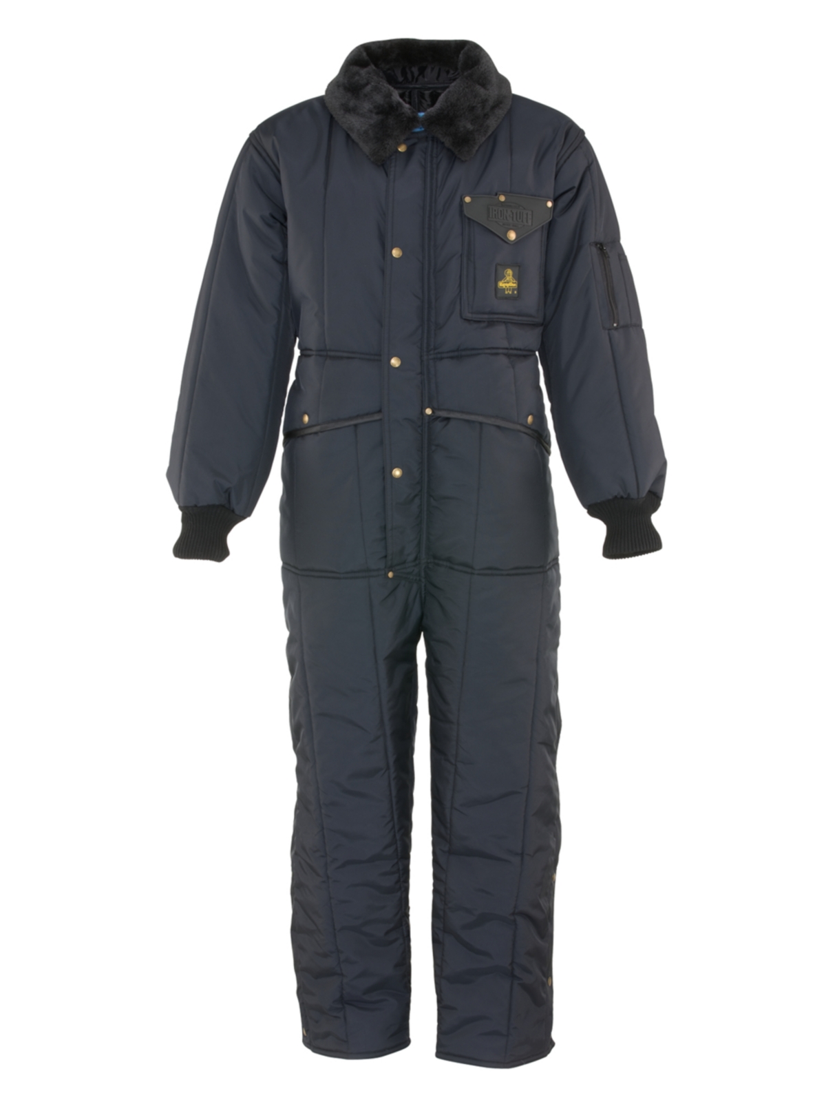 RefrigiWear Iron-Tuff Insulated Coveralls - Ultimate Cold Weather Protection for Work & Outdoor Activities