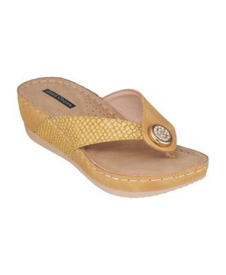 Women's Dafni Thong Comfort Wedge Sandals
