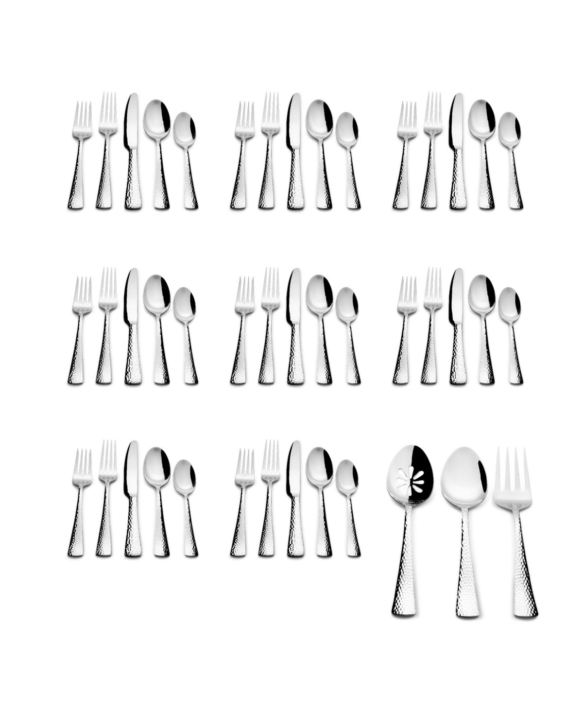 Kitchinox Perles 43-piece Set, Service For 8 In Silver
