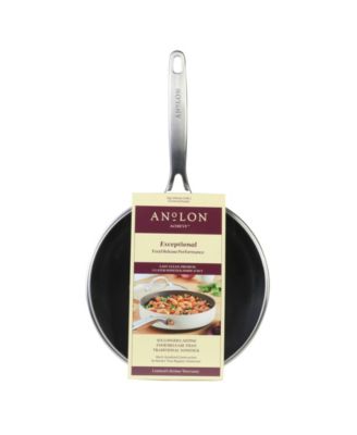 Achieve Hard Anodized Nonstick 3 Quart Saute Pan with Lid