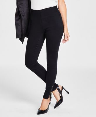 Women's Mid Rise Skinny-Leg Jeans with Ankle Zip, Created for Macy's