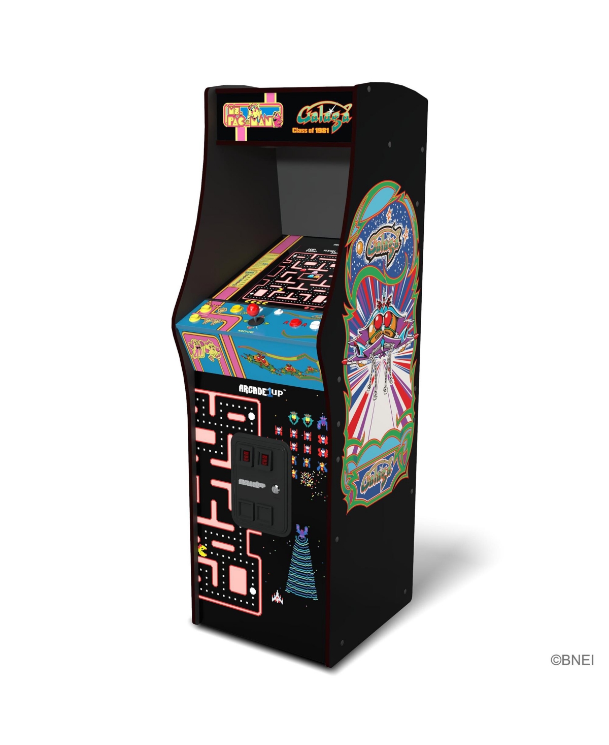 Arcade1Up Ms. Pac-Man/Galaga Deluxe Arcade Machine