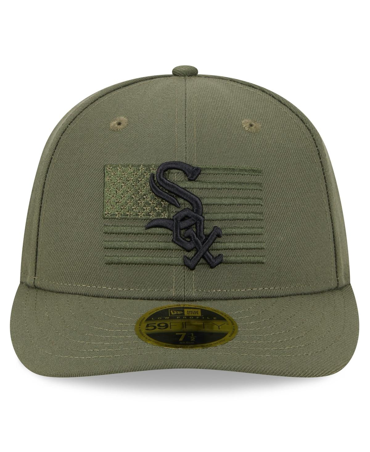 Shop New Era Men's  Green Chicago White Sox 2023 Armed Forces Day Low Profile 59fifty Fitted Hat