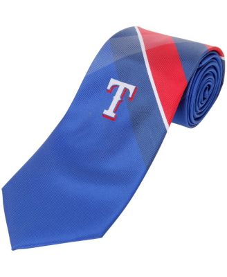 Men's Texas Rangers Woven Poly Grid Tie - Macy's