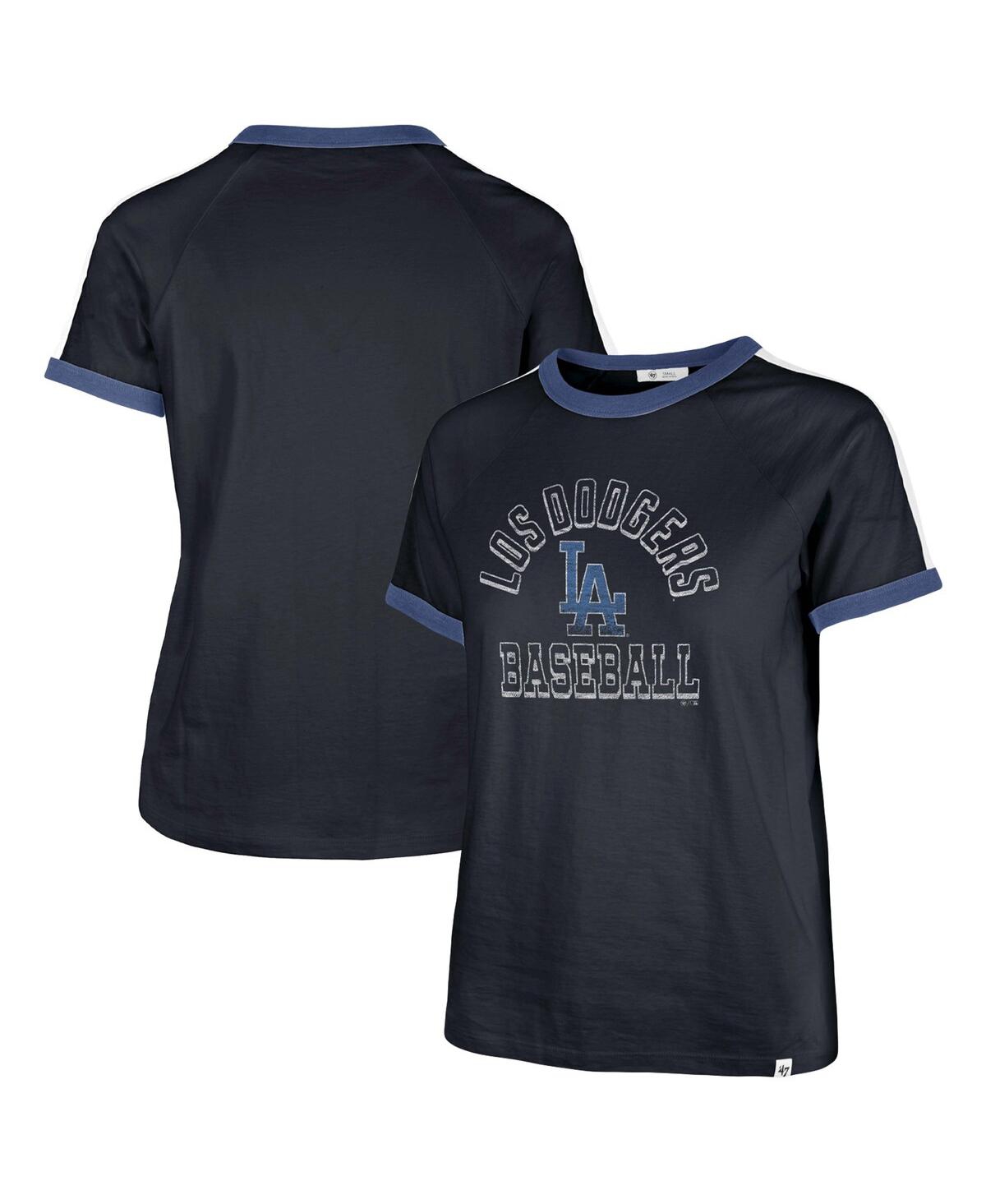 47 Brand Women's ' Navy Los Angeles Dodgers City Connect Sweet Heat Peyton T-shirt