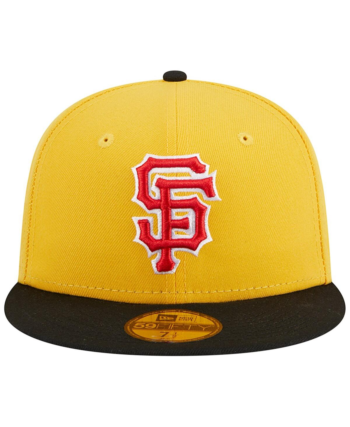Men's New Era Black San Francisco Giants Grilled 59FIFTY Fitted Hat - Black