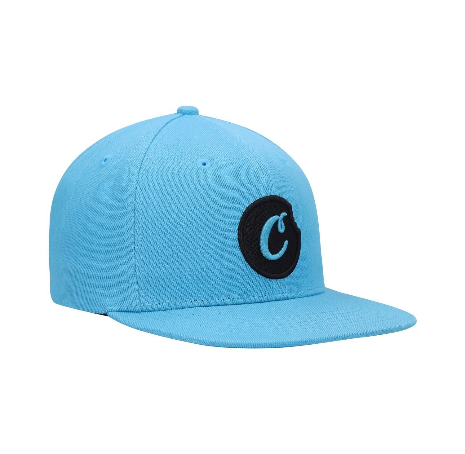 Men's Blue C-Bite Solid Snapback Hat