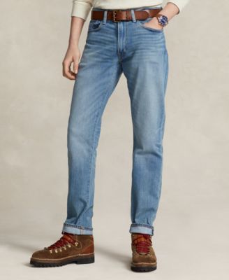 폴로 랄프로렌 Polo Ralph Lauren Mens Parkside Active Taper Stretch Jeans,Gilded