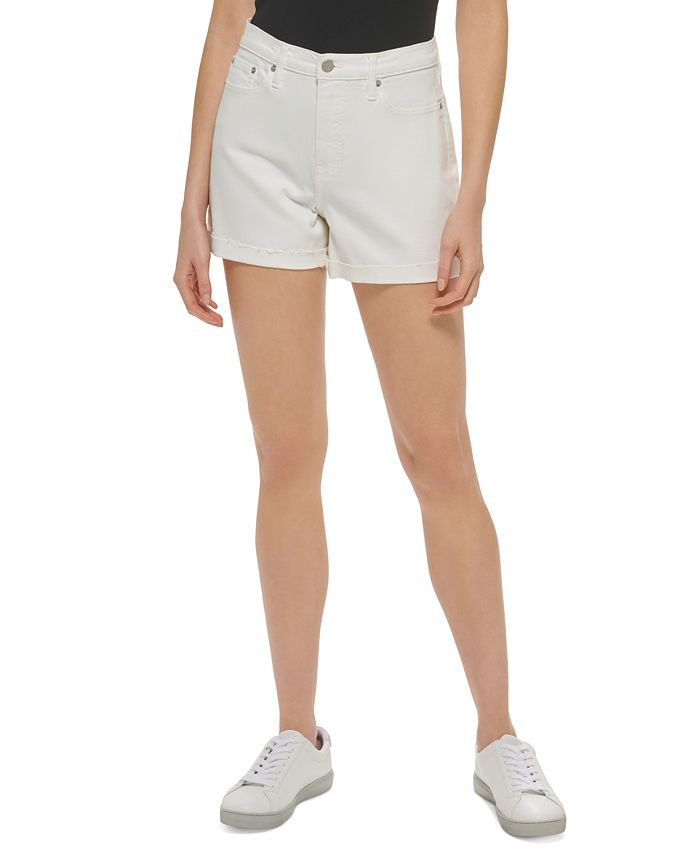 Calvin klein hotsell cut off shorts