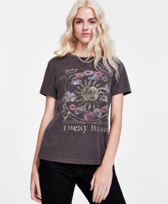 Lucky Brand - Women's Lucky Celestial Frame Cotton T-Shirt