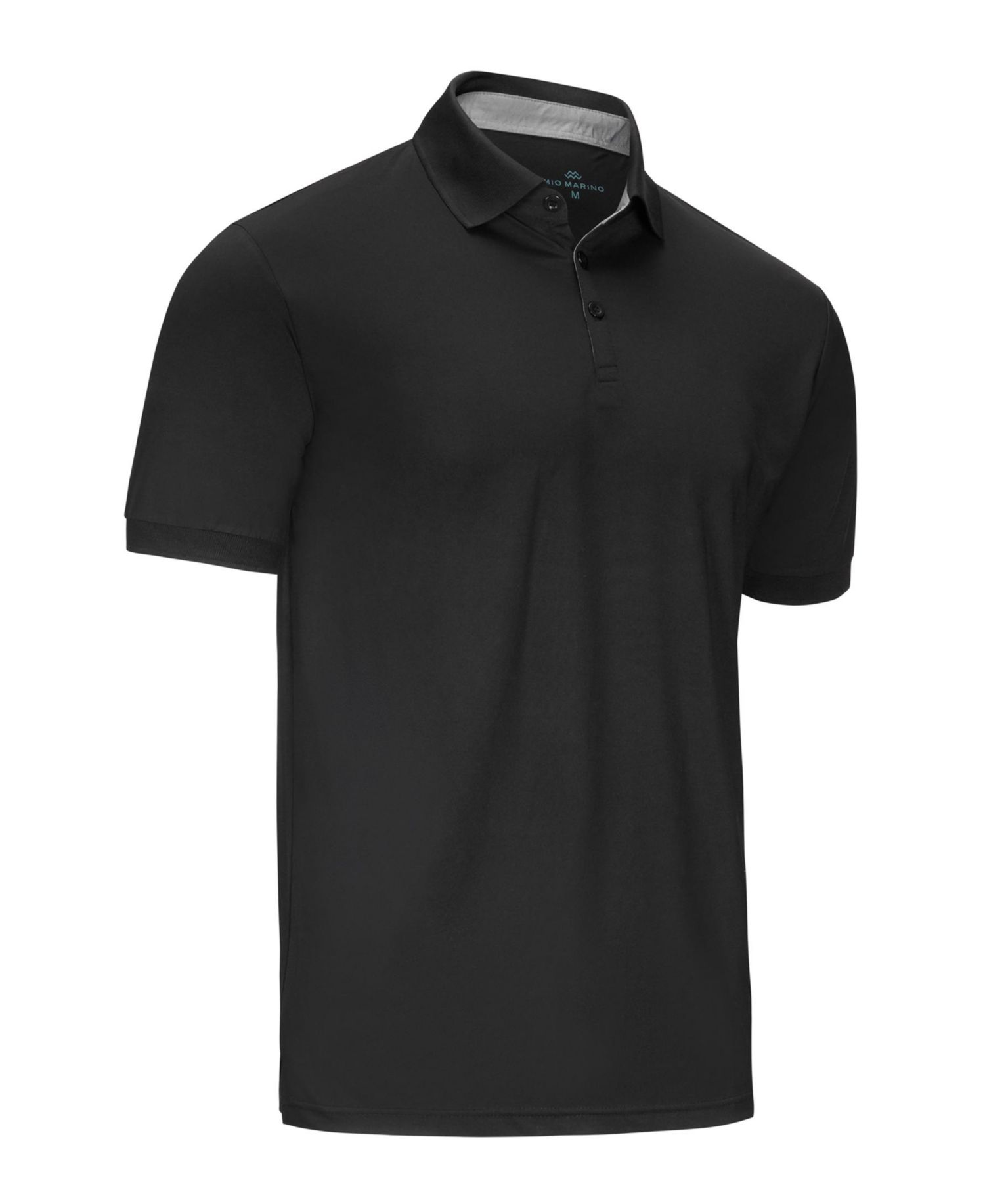 Big & Tall Lightweight Performance Stretch Golf Polo Shirt - 3 Pack