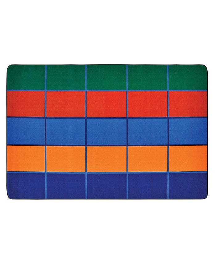 Carpets For Kids Color Blocks Seating KID Value PLUS Rug 6' x 9' Macy's