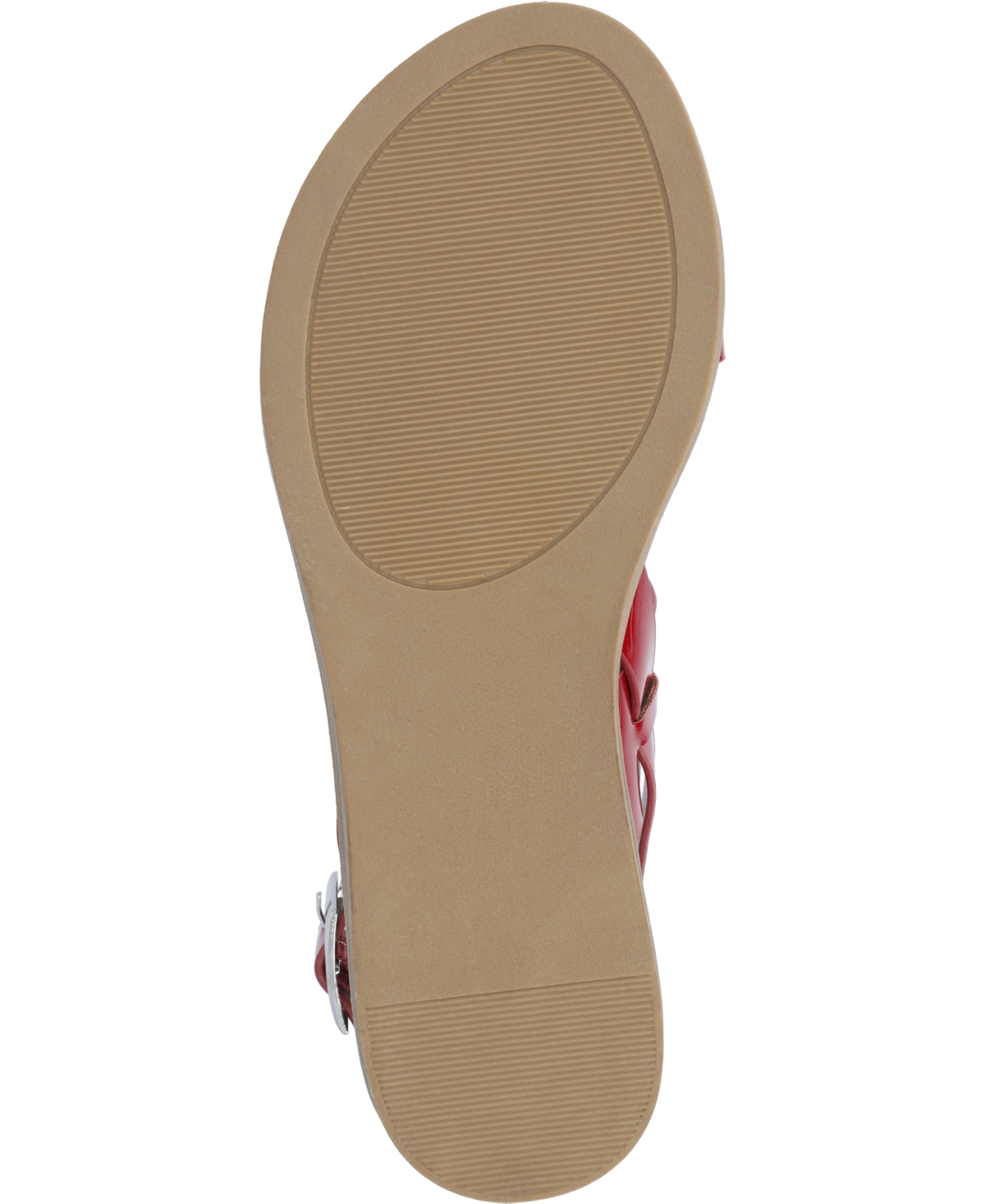 Journee Collection Journee Women's Wide Width Lavine Sandals In Red Patent