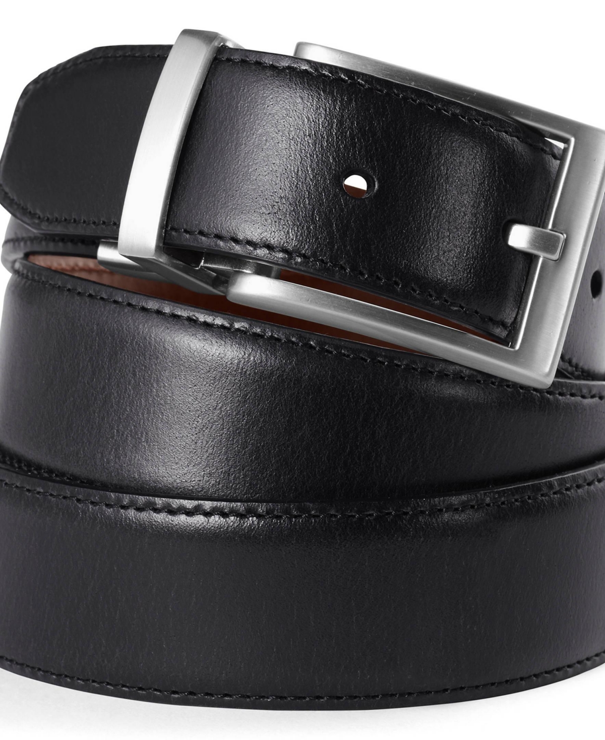 Lands' End Men's Reversible Belt -brown